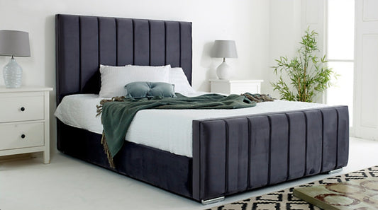 Coral Plush bed Frame in Steel