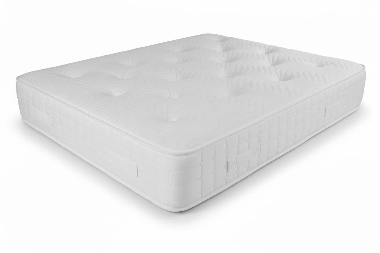 All-white Duchess mattress without label