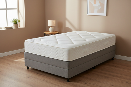 Mattress with no handles on border
