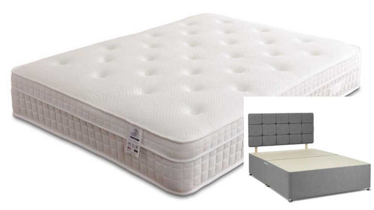 Essentials 1000 Pocket Memory Foam Mattress With Divan Bed