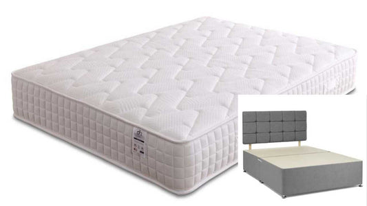 Essentials Pocket Ortho 1000 Mattress With Divan Bed